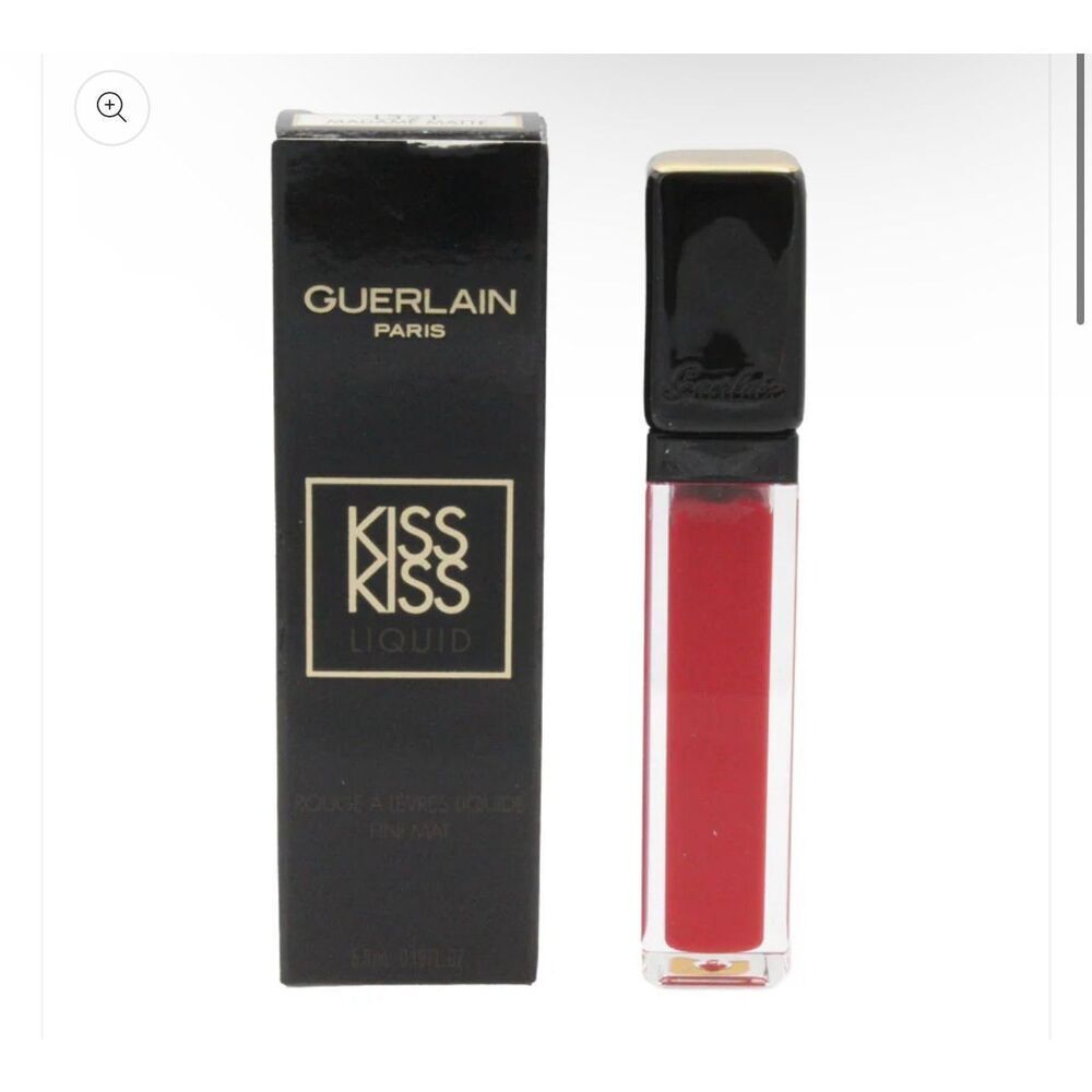 Guerlain Kiss Kiss Red Liquid Lipstick L321 Madame Matte